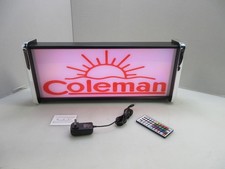 Coleman sunset LED Display lighted sign lightbox Wall Light picture