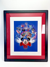 Disney Where The Magic Began Limited Edition 2005 Disneyland Print 16x20
