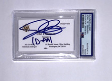 SENATOR JOHN FETTERMAN SIGNED US SENATE BUSINESS CARD PENNSYLVANIA PSA/DNA picture