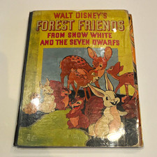 RARE-Walt Disney Enterprises Forest Friends Snow White and the Seven Dwarfs 1938 picture