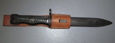 Vintage Original Yugoslavian Bayonet W/Scabbard, M56 picture