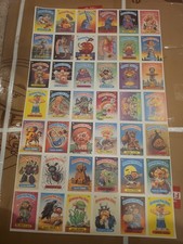 GPK 1986 Original Series 3 Uncut Sheet OS3 Garbage Pail Kids VTG. Very Good Cond picture