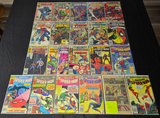 AnotherTime Lot of 21 Spider-Man Comic Books Vintage Amazing Spectacular Web of picture