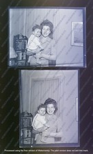 FAMOUS PHOTOGRAPHER 2 1943 V MAIL BABY WWII FINKELSTEIN NEGATIVE LOT SCARCE picture