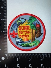 Vintage BSA Boy Scouts Soar for the Better Life Camporee Environmental Patch picture