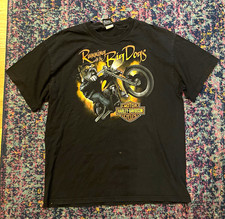 Harley-Davidson Mother Road Route 66 Kingman AZ Running With The Big Dogs Tee L picture