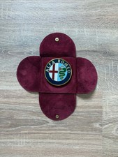 Vintage 00s Alfa Romeo Collectible Brass/Enamel Paper Weight picture