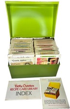 Complete 1971 Betty Crocker Recipe Card Library – Vintage Set + Sealed Cards.” picture