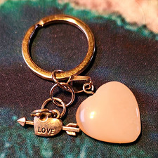 Silver Tone Metal Love Heart 