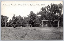 Post Card - Cottages at Pennellwood Resort, Berrien Springs, Michigan picture