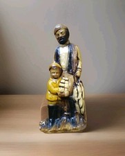 Vintage ORZECK Fisherman Father & Son 1981  MA Fishing Massachusetts Figurine picture