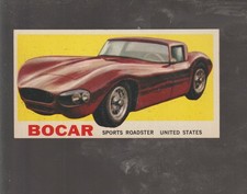 1961 Topps Sports Cars # 30 Bocar EX picture