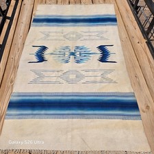 Vintage Ortegas Chimayo Handwoven wool Rug 83