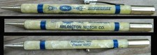 VTG 1939 FORD MERCURY V8 MECH. PENCIL ARLINGTON MOTOR CO WI BELL FORD 49R2 picture