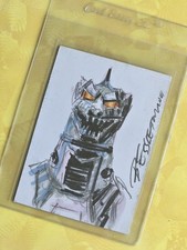 2006 GODZILLA KING OF MONSTERS  BOB EGGLETON SKETCH CARD KIRYU 1/1 NM/M picture