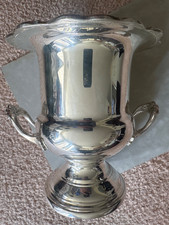 Vintage Gorham Heritage Silverplate Champagne & Wine Bucket  Trophy  Excellent picture
