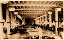 Mt. Baker Lodge Lobby in Mt. Baker National Forest Washington 1920s RPPC Photo picture