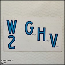 QSL Card W2GHV Dumont New Jersey George Apfel 1950 Postcard (P1402) picture