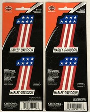 Harley-Davidson Number 1  Red White Blue 2 sheets of Stickers Decals NEW picture