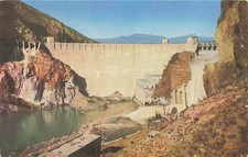 Postcard AZ: Roosevelt Dam, Apache Trail, Arizona picture