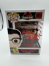 Signed Dennis Nedry Funko Pop #551 Wayne Knight 