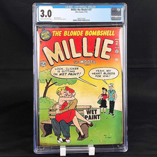 Millie The Model #37 CGC 3.0 Dan De Carlo Stan Lee Atlas / Marvel Comics 1952 picture