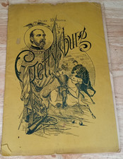 Rare 1889 Gettysburg Battlefield Illustrated Souvenir Guide Book Booklet VTG picture