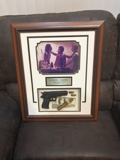 Scarface Al Pacino Shadow Box Framed Display Gun Cash Cocaine Movie Memorabilia picture