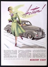 1939 Mercury ad gray Mercury Eight Coupe picture
