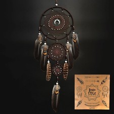 Dream Catchers for Adults Native Home Wall Decor Brown Dreamcatcher picture