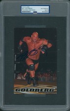 Bill Goldberg Signed Postcard PSA/DNA Certified Authentic Autograph *8563 picture