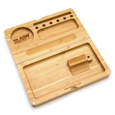 Raw Backflip Magnetic Bamboo Rolling Tray BRAND NEW picture