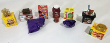 Shopkins Real Littles LOT of 7 Eggo Breyers, Fruit Loops, Fruit Pops, Hunts + picture