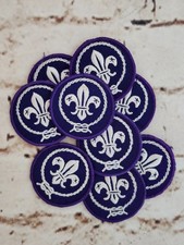 BSA Boy Scouts, World Crest Scout Emblem, Felt Back (Single Patch) picture