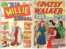 Millie The Model Annual 1 1st Marvel Annual & Patsy Walker 99 Linda Carter Xover picture