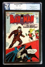 Batman 159 PGX 7.5 1963 Great Clayface-Joker Feud Batwoman Bat-Girl DC Moldoff picture