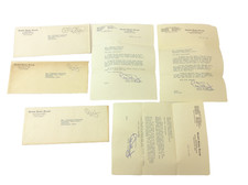 Lot 1970s Senator Lowell Weicker Jr. Autopened Letters Correspondence Ephemera picture