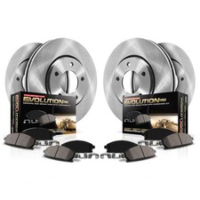 PowerStop Front and Rear Brake Kit For Honda Civic 1999-00 - Disc Rotors & Ce... picture