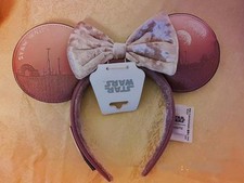 Disney Parks Loungefly Star Wars SANDS OF TATOOINE Mickey Ears Headband 2024 picture