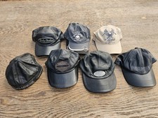 Lot of 7 Harley-Davidson Baseball Hats Caps Vintage Embroidered , Adjustable picture