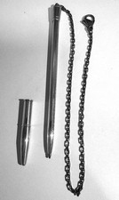 Hermes Ballpoint Pen With 925 Silver Chain picture