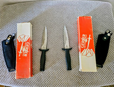 Two Vintage Gerber Boot Knives, Mark I, Command I. picture