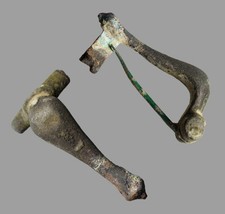 CERTIFIED Authentic Antiquity Greek Hellenistic Bronze Fibula 250BC Artifact picture