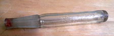 VINTAGE CIRCA 1920'S BABY JUMBO GLASS CANDY PELLET BOTTLE J.S. CO EMPTY picture