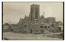 Bellingham Washington Trinity M.E. Church Standard Postcard COPY RPPC picture