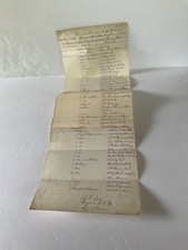 CIVIL WAR ALEXANDRIA VA STORAGE FOR OFFICERS GEAR LIST APRIL 1864 3 PAGES ATTACH picture