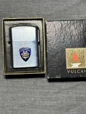 VTG Rare Vulcan Lighter California Highway Patrol CHP in original box   picture