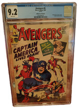 Avengers #4 CGC 9.2 WHITE ~Golden Reprint~ *1st Captain America* TRADES/PAYMENTS picture