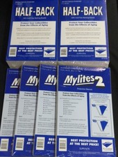 200 E. Gerber Mylites2 + Half Backs - Bronze Age Comic Book Sleeves 725M2/700HB picture