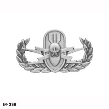 Badge ~ Explosive Ordnance Disposal ~ Regulation Large Size ~ Oxidized ~ NEW picture